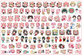 DIY Anya Acrylic Figurines Kit for Kids - Customizable Anime Characters